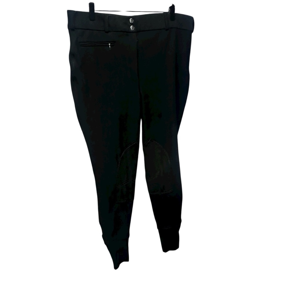 Men's Black Riding Pants Tuff Rider Size 36 - Picture 3 of 12
